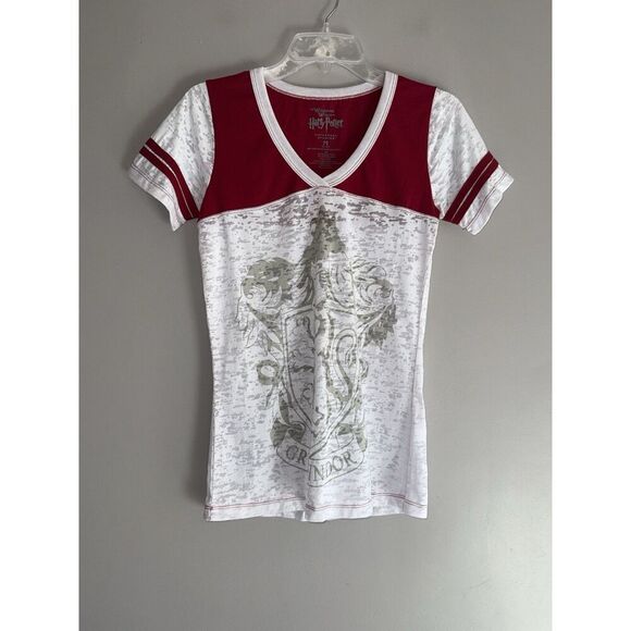 Harry Potter Tee Top V Neck Wizarding World Gryffindor Universal Studio Medium - Picture 6 of 14